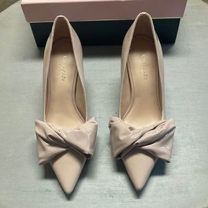 Kate Spade taupe colored heels